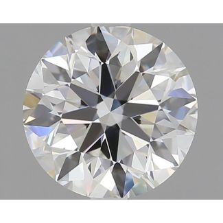 1.4 Carat Round H VVS2 EX GIA Natural Diamond