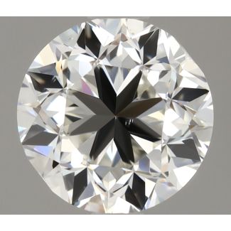 1.0 Carat Round H VS2 GD EX GIA Natural Diamond