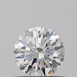 0.5 Carat Round E SI1 EX GIA Natural Diamond