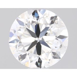 1.0 Carat Round H VS1 GD EX GIA Natural Diamond