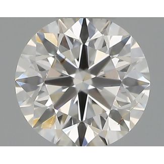 0.30 Carat Round H SI1 EX IGI Natural Diamond