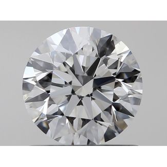 0.8 Carat Round H VS1 EX GIA Natural Diamond