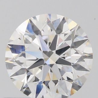 0.55 Carat Round F VS1 EX GIA Natural Diamond