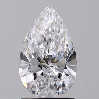 1.08 Carat Pear D IF - EX VG GIA Natural Diamond