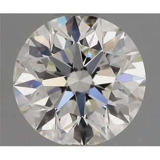 2.00 Carat Round H VVS1 EX IGI Natural Diamond