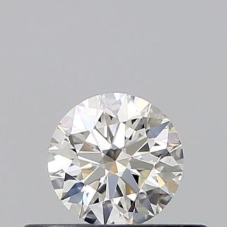 0.31 Carat Round H VVS2 VG EX GIA Natural Diamond