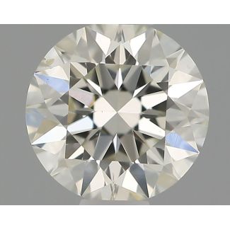 0.5 Carat Round H SI1 EX VG IGI Natural Diamond