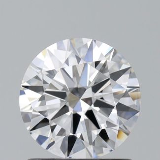 0.95 Carat Round D VVS1 EX GIA Natural Diamond