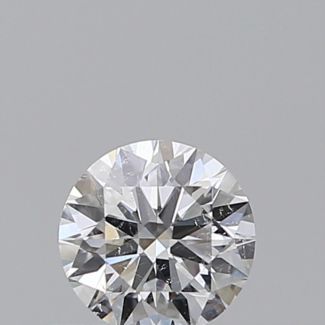 0.32 Carat Round E I1 EX GIA Natural Diamond