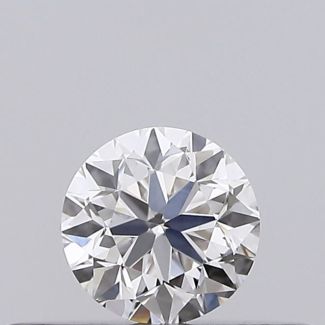 0.18 Carat Round H VS1 GD VG GIA Natural Diamond