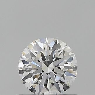 0.5 Carat Round F VS1 EX GIA Natural Diamond