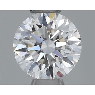 0.31 Carat Round G VVS2 EX VG GIA Natural Diamond