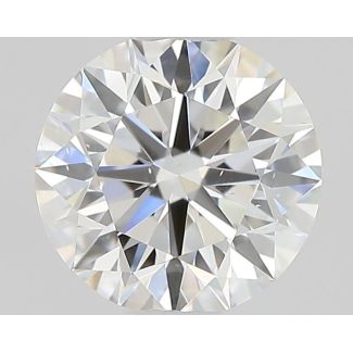 0.5 Carat Round H VS2 EX VG GIA Natural Diamond