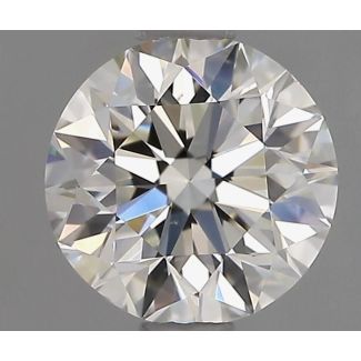 1.00 Carat Round H VS1 EX IGI Natural Diamond