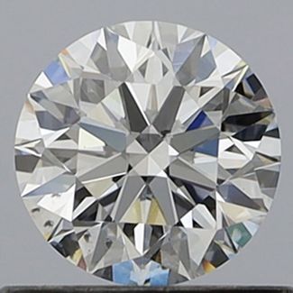 0.6 Carat Round D SI1 EX GIA Natural Diamond