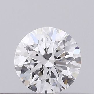 0.2 Carat Round D VS1 EX VG GIA Natural Diamond