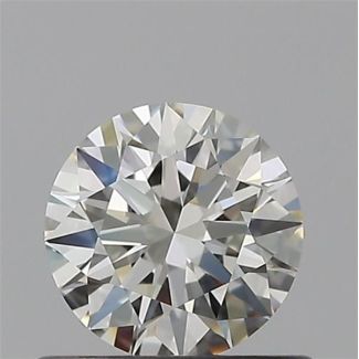 0.50 Carat Round H VVS1 EX IGI Natural Diamond