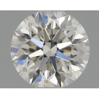 0.5 Carat Round G VVS1 EX IGI Natural Diamond