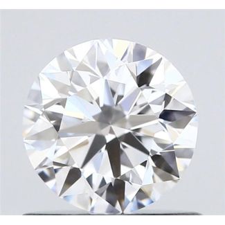 0.59 Carat Round D FL EX GIA Natural Diamond