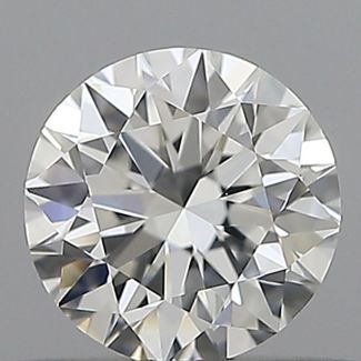 0.4 Carat Round F VVS1 VG GIA Natural Diamond