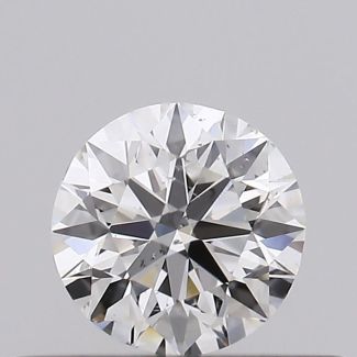 0.3 Carat Round F VS2 EX VG GIA Natural Diamond