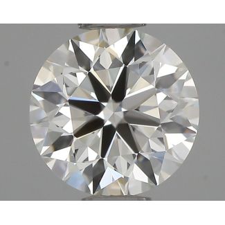 0.7 Carat Round H VVS1 EX IGI Natural Diamond