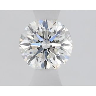 0.51 Carat Round G SI1 EX GIA Natural Diamond