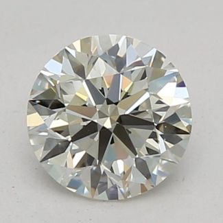 0.45 Carat Round I VS1 VG EX GIA Natural Diamond