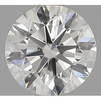 0.5 Carat Round G VS2 EX GIA Natural Diamond