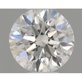 0.3 Carat Round E VVS1 EX GIA Natural Diamond