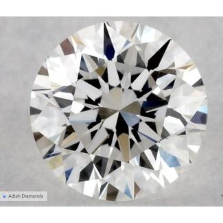 0.30 Carat Round F IF EX GIA Natural Diamond