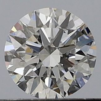 0.44 Carat Round D IF EX GIA Natural Diamond