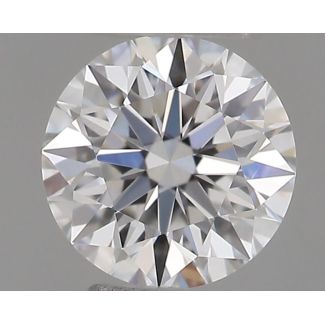 0.24 Carat Round E IF EX GIA Natural Diamond