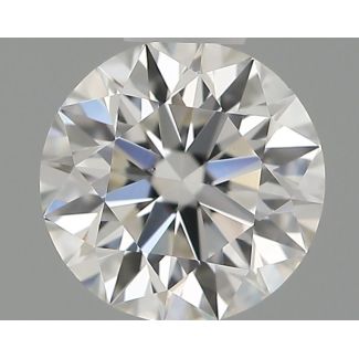 0.32 Carat Round G VS2 EX GIA Natural Diamond