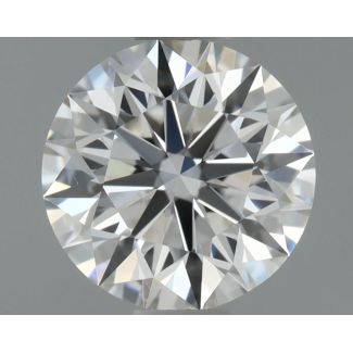 0.6 Carat Round E VS2 EX GIA Natural Diamond