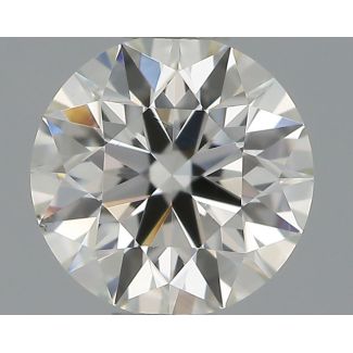 0.5 Carat Round H VS1 EX IGI Natural Diamond