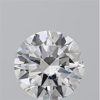 3.0 Carat Round G SI1 EX GIA Natural Diamond