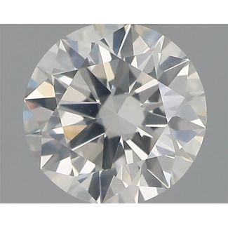 0.32 Carat Round G SI1 EX GIA Natural Diamond