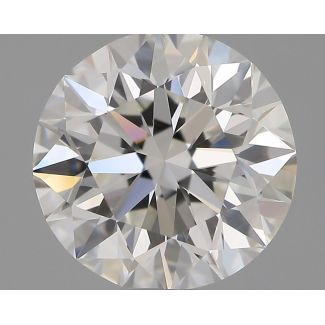 0.9 Carat Round G VVS1 EX VG GIA Natural Diamond