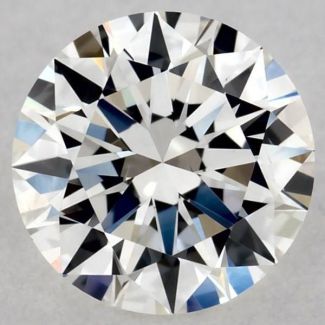 0.5 Carat Round H VS2 EX VG GIA Natural Diamond