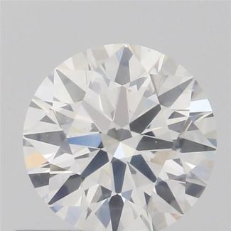 0.50 Carat Round F SI2 EX VG GIA Natural Diamond