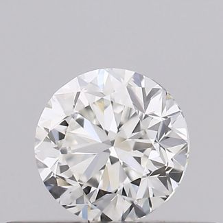 0.3 Carat Round H VVS1 GD VG GIA Natural Diamond