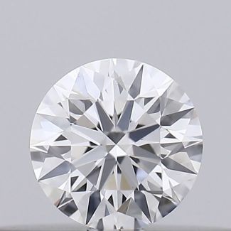 0.16 Carat Round D VS1 EX GIA Natural Diamond