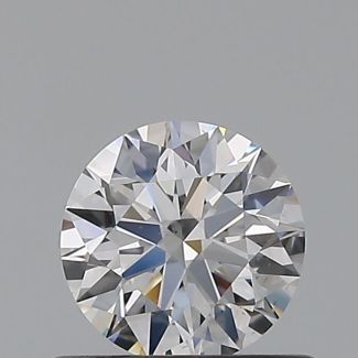 0.51 Carat Round E VS2 EX GIA Natural Diamond