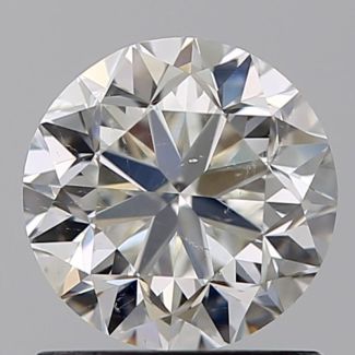 1.02 Carat Round I SI2 GD VG GIA Natural Diamond