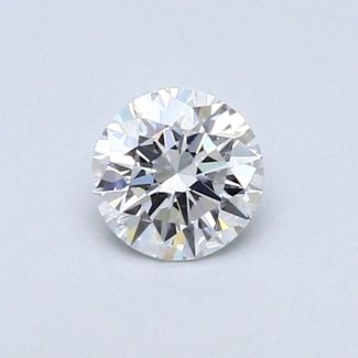 0.38 Carat Round D SI1 EX VG GIA Natural Diamond