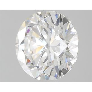 1.0 Carat Round E SI2 EX GIA Natural Diamond