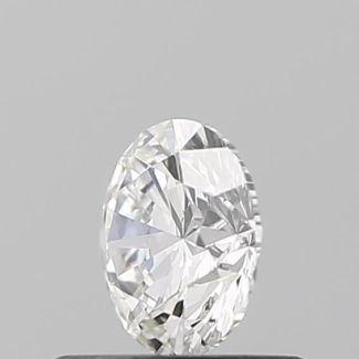 0.51 Carat Round F VS1 EX GIA Natural Diamond