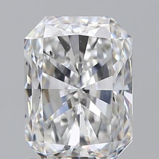 1.61 Carat Radiant F SI1 - EX GIA Natural Diamond