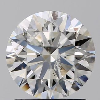 1.23 Carat Round I SI2 EX GIA Natural Diamond